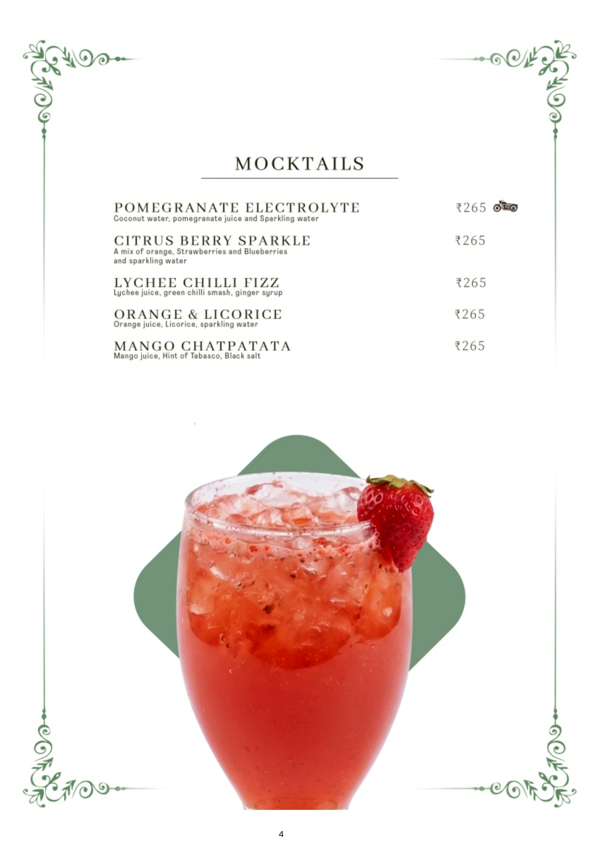 EBD Café Menu - Page 4