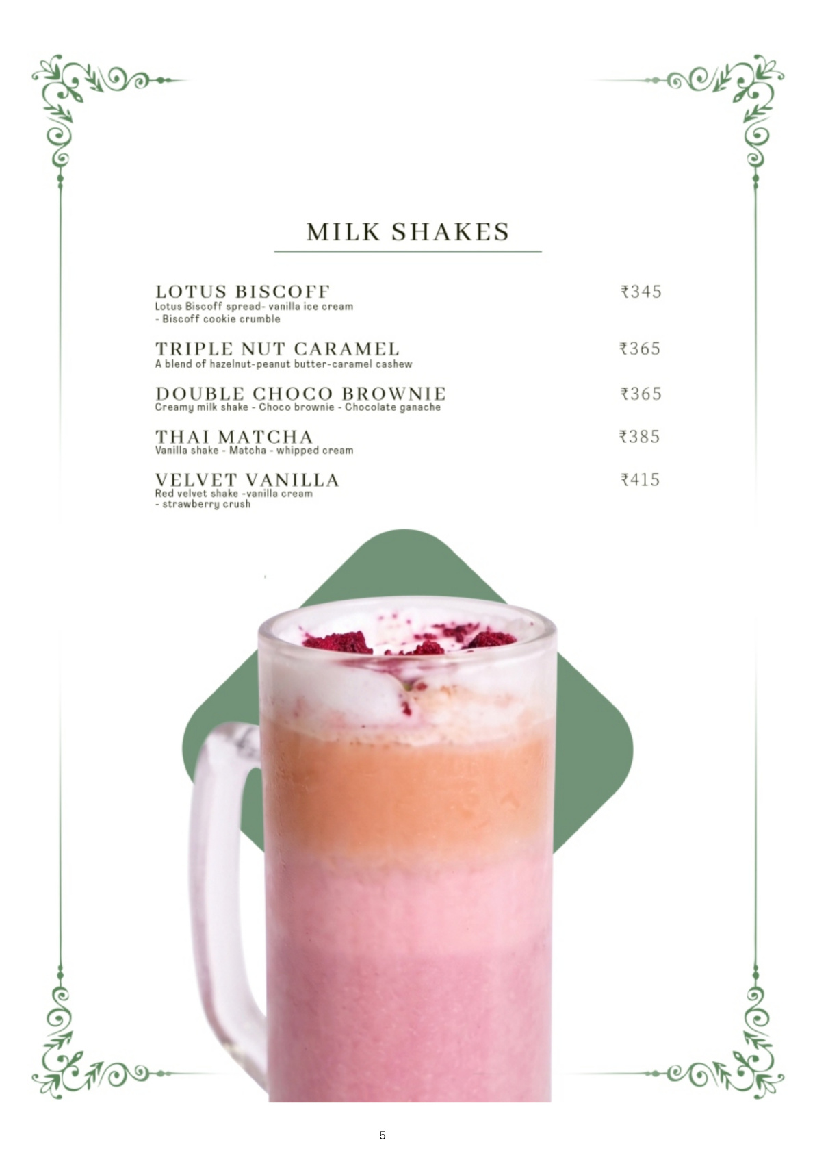 EBD Café Menu - Page 5