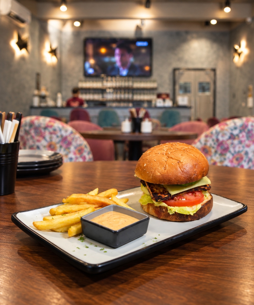 The Iron Horse Burger at EBD Café